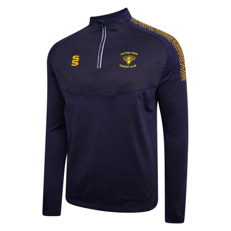 1/4 Zip Dual Performance Top - Senior