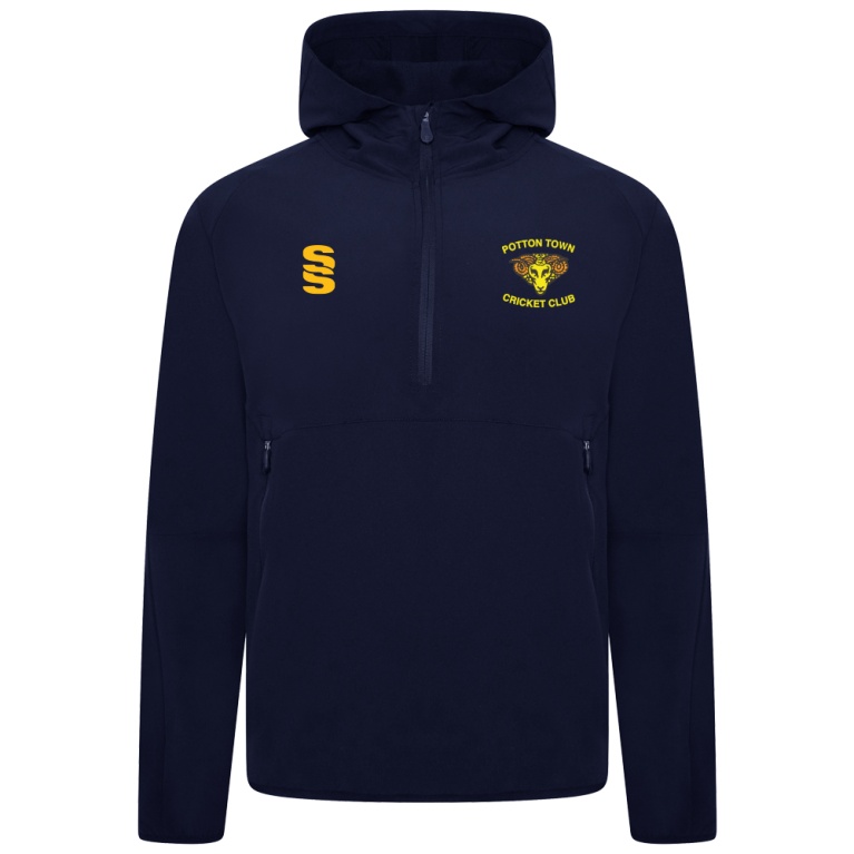 Dual Elite 1/4 Zip Hoody / Rain Jacket : Navy